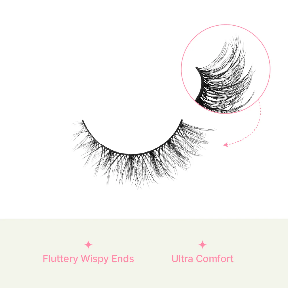 Vie Vie Wispy Faux Mink False Strip Lashes – 7 Pairs - Image 57