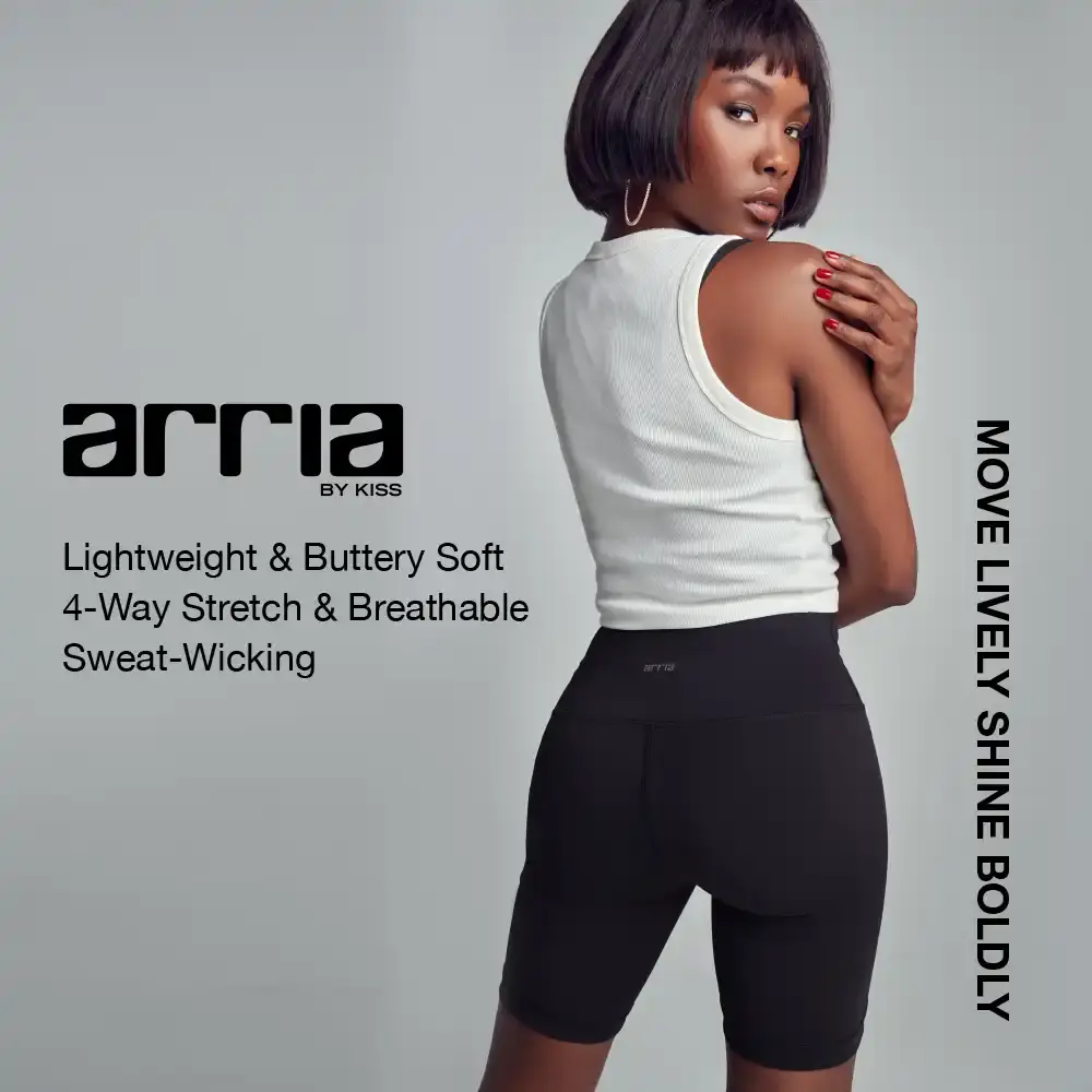 Arria Women’s High Rise Biker Shorts – Buttery Soft, Tummy Control, Stylish Activewear - Image 85